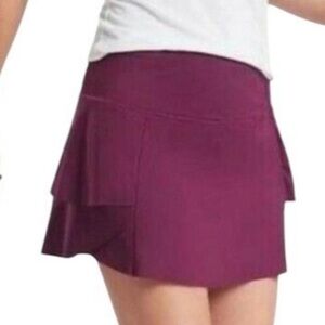 Athleta Momentum Skort- Burgandy